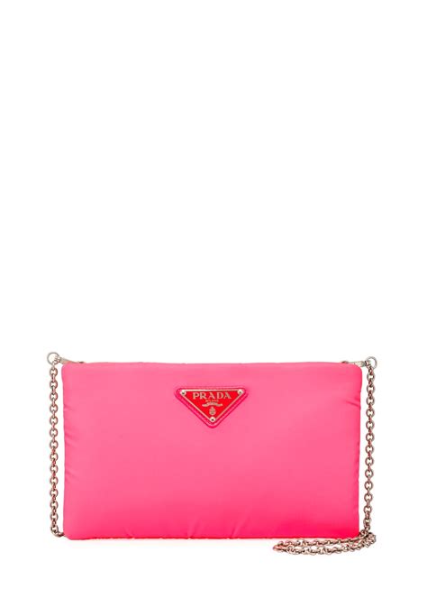 prada fluo clutch|prada clutch price.